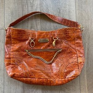 CC SKYE 'Skye' Handbag in Crocodile Print